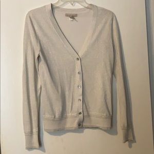 Banana Republic Silver Cardigan